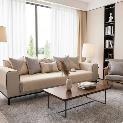 Non-slip Cotton-Linen Sofa Cover for All Seasons