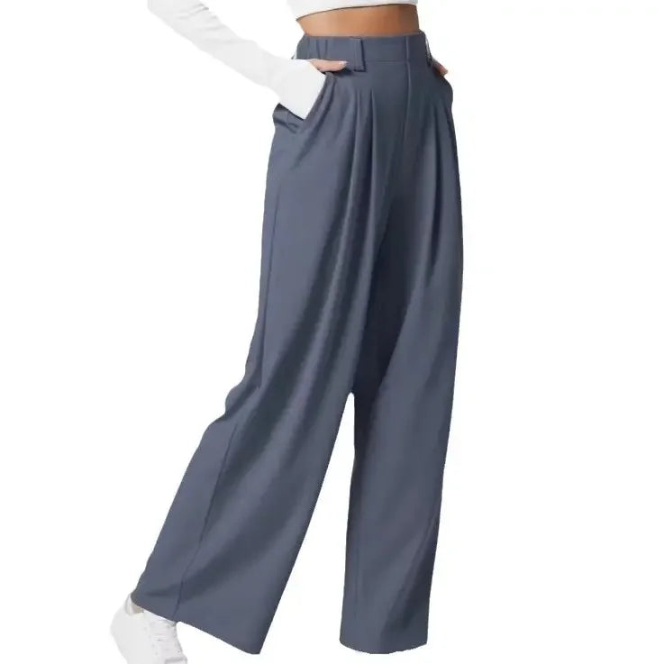 Women's Wide Leg Summer Pants | High Waisted