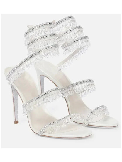 Ladies Stiletto Sandals | with High Heels