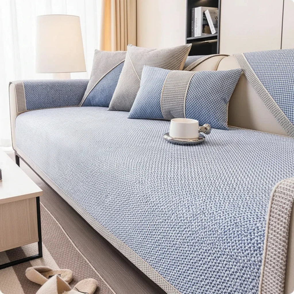 Non-slip Cotton-Linen Sofa Cover for All Seasons