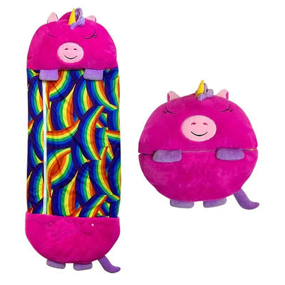 2-in-1 Plush Toy Sleeping Bag for Kids