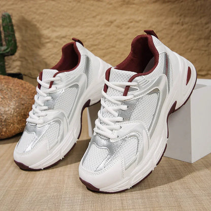 Women's Chunky Sneakers | Lace-Up Closure