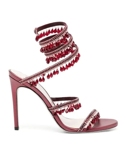 Ladies Stiletto Sandals | with High Heels