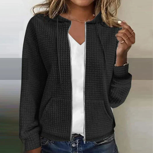 Women's Casual Full-Zip Transition Jacket | with Hood