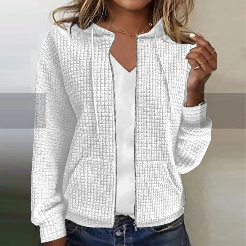 Women's Casual Full-Zip Transition Jacket | with Hood
