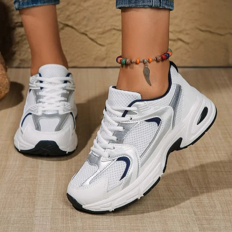 Women's Chunky Sneakers | Lace-Up Closure