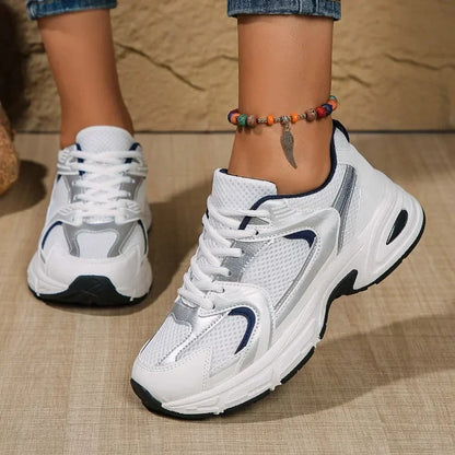 Women's Chunky Sneakers | Lace-Up Closure