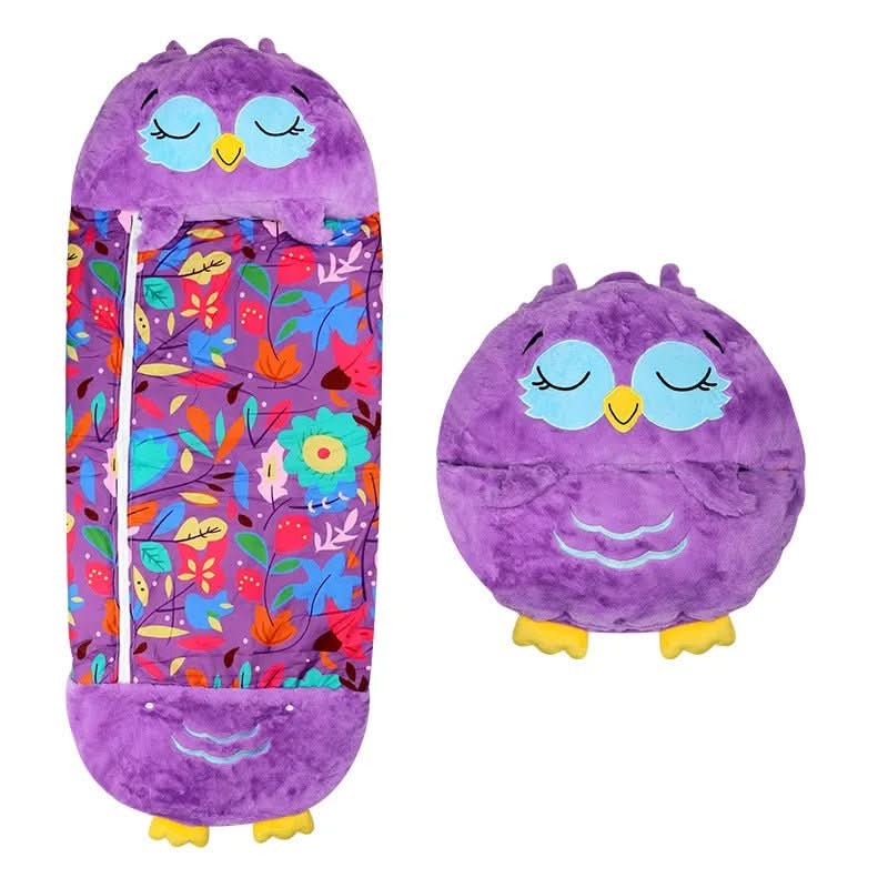 2-in-1 Plush Toy Sleeping Bag for Kids
