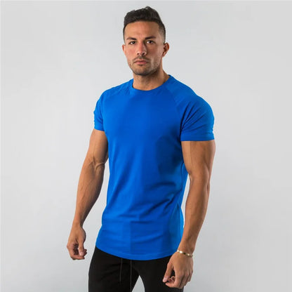 Men's Slim Fit Gym T-Shirt | Short Sleeve
