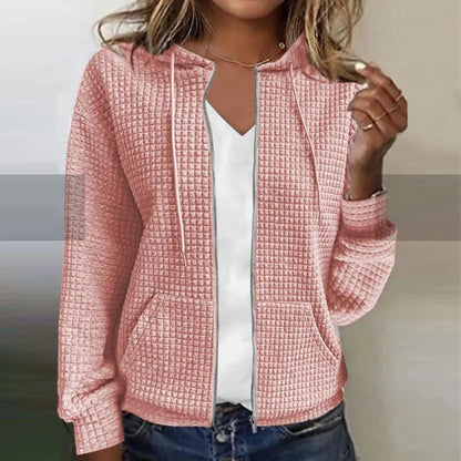 Women's Casual Full-Zip Transition Jacket | with Hood