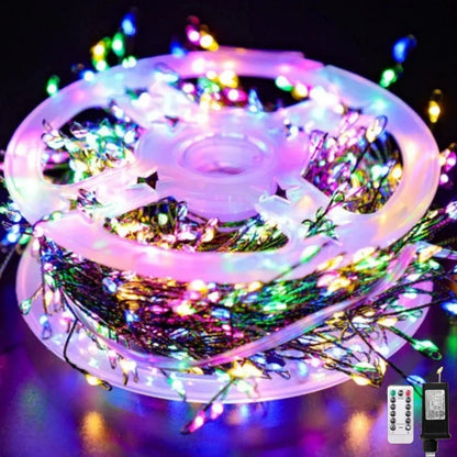 LED Firework String Lights | Remote Control Included | 30–75 m | 900–2000 LEDs | IP65 Waterproof | Perfect for Christmas, Halloween & Parties