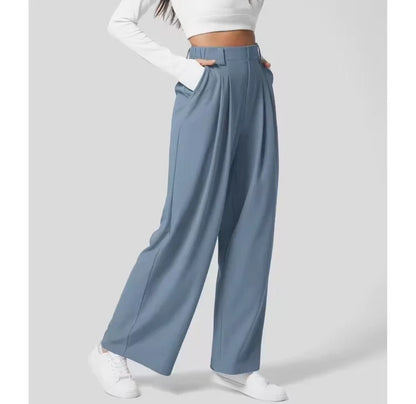 Women's Wide Leg Summer Pants | High Waisted