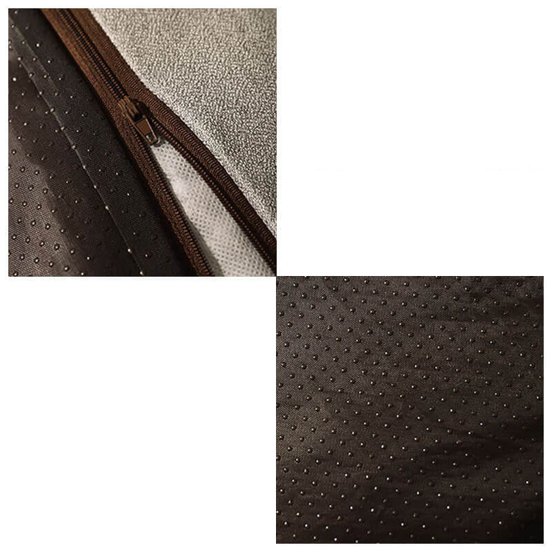 Large Scratch-Resistant Dog Bed with Orthopedic Spine Support