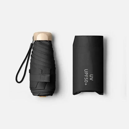 Ultra-Compact Mini Umbrella with UV and Rain Protection