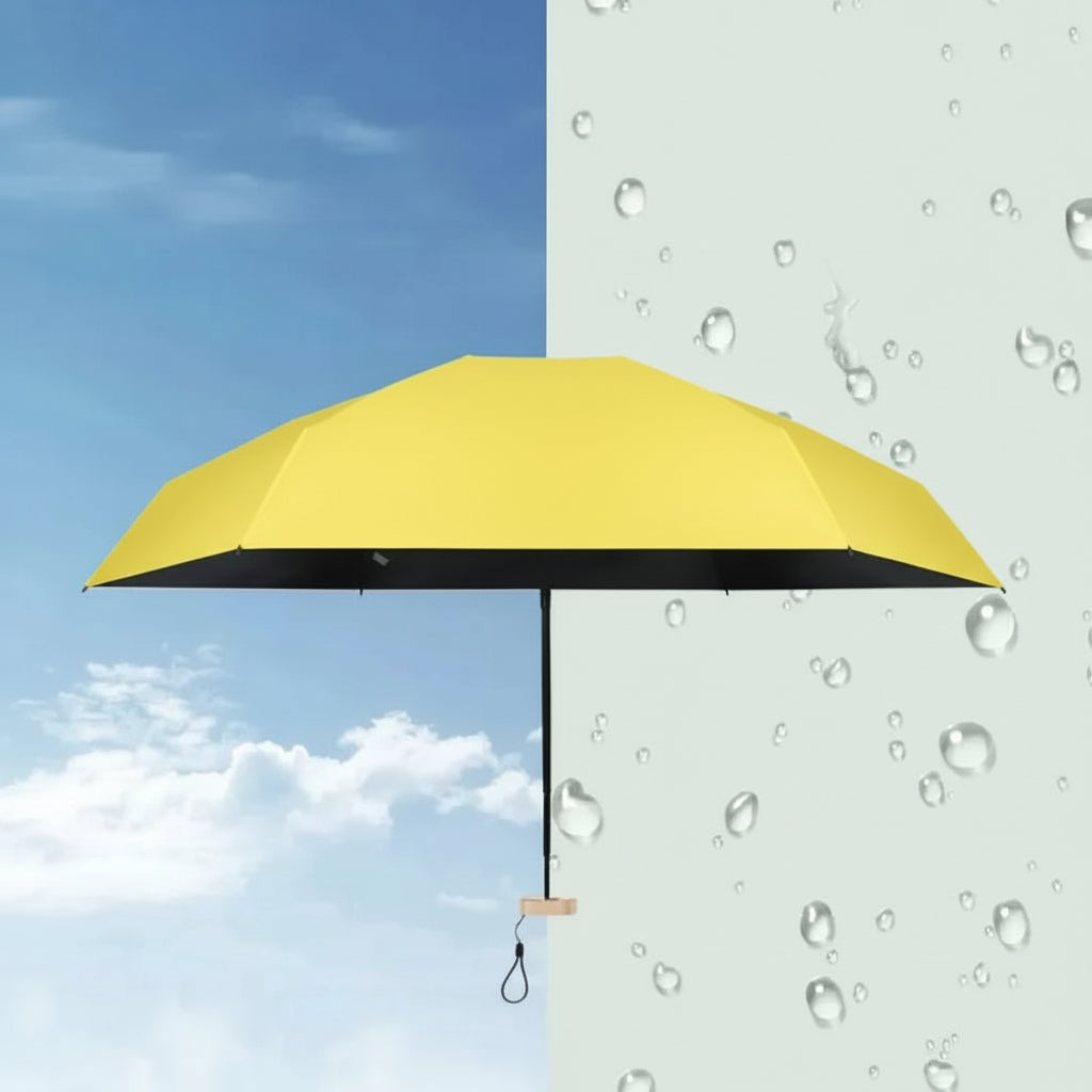 Ultra-Compact Mini Umbrella with UV and Rain Protection