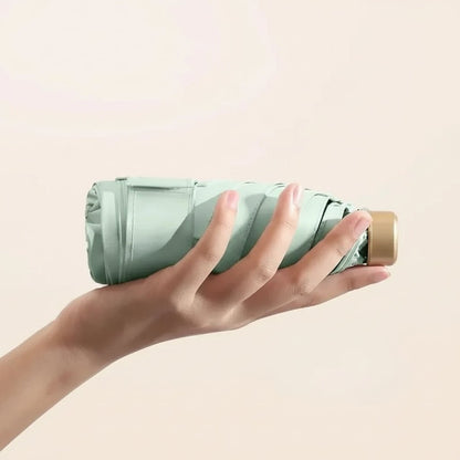 Ultra-Compact Mini Umbrella with UV and Rain Protection