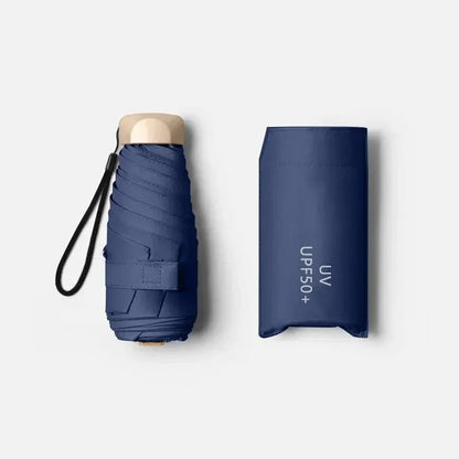 Ultra-Compact Mini Umbrella with UV and Rain Protection