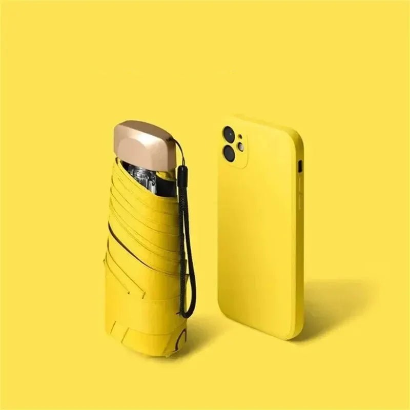 Ultra-Compact Mini Umbrella with UV and Rain Protection