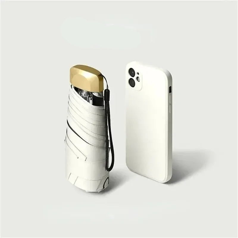 Ultra-Compact Mini Umbrella with UV and Rain Protection