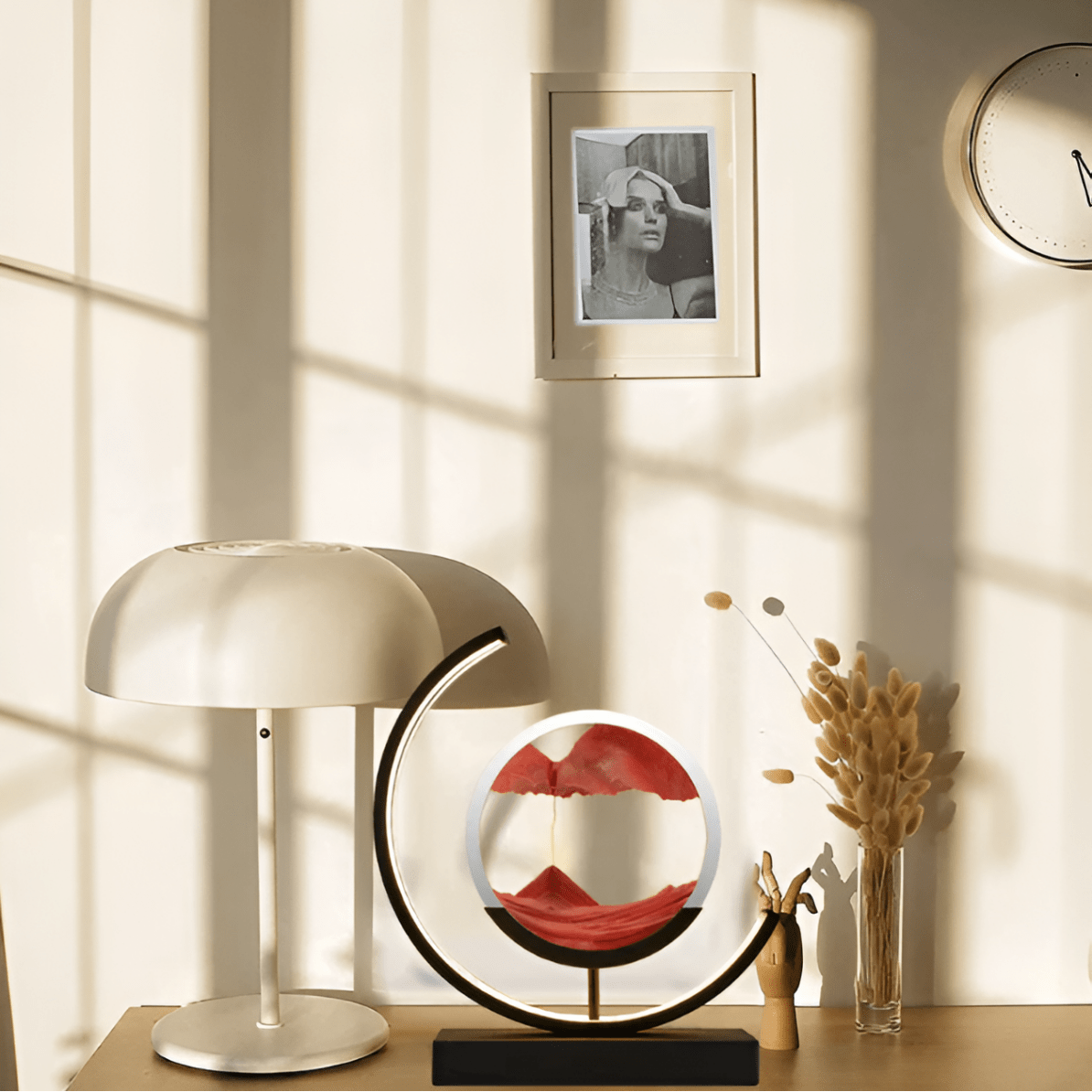 Calming Sand Movement & Atmospheric Light
