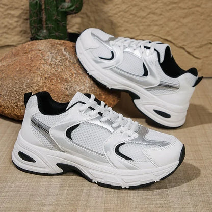 Women's Chunky Sneakers | Lace-Up Closure