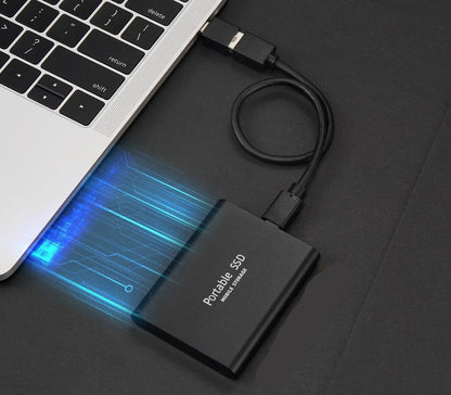 Ultra External SSD | USB 3.1 Type-C | Speeds Up to 1000 MB/s | Available in 500 GB, 1 TB, and 2 TB | Compact and Shockproof Design