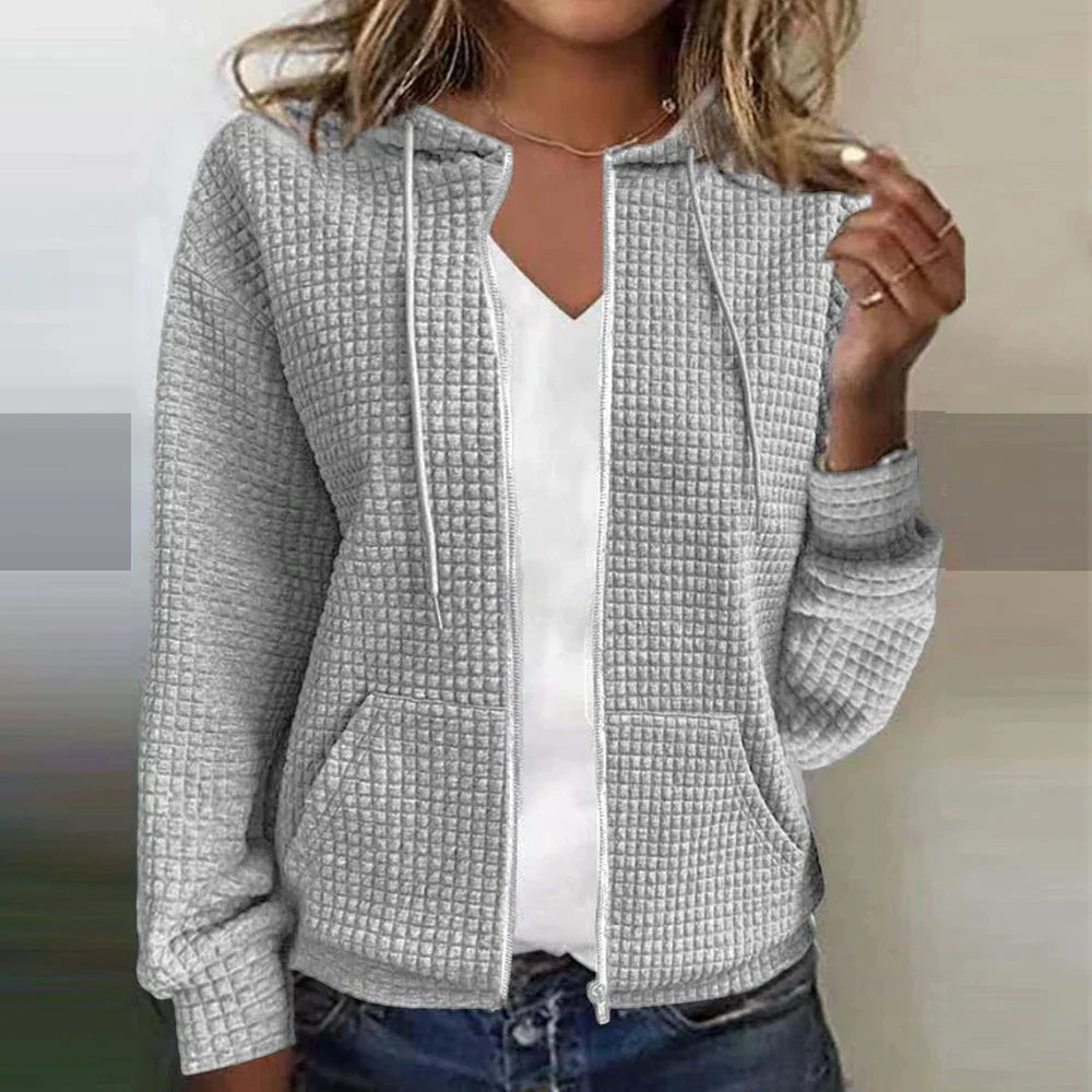 Women's Casual Full-Zip Transition Jacket | with Hood