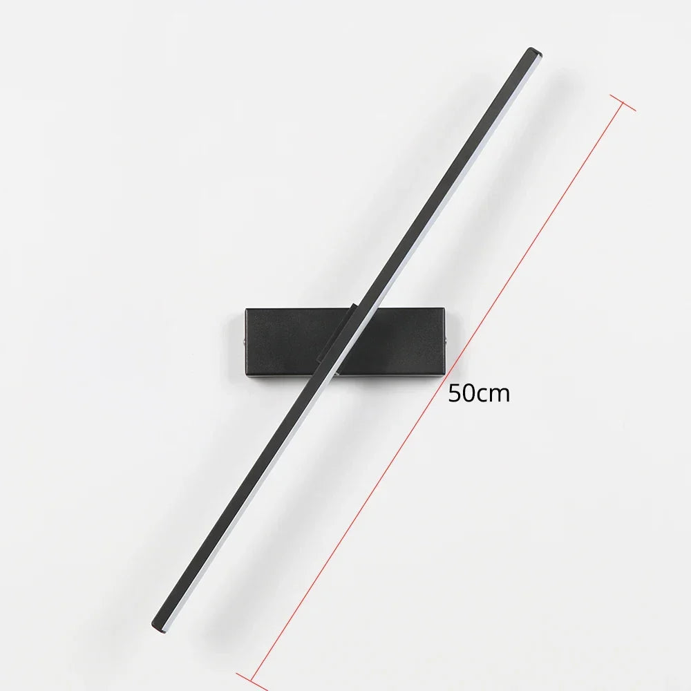 Adjustable LED Wall Light | 330° Swivel | Modern Design for Bedroom & Living Room | Aluminum