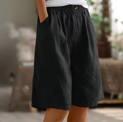 Women’s Summer Loose Fit Bermuda Shorts | Wide Leg