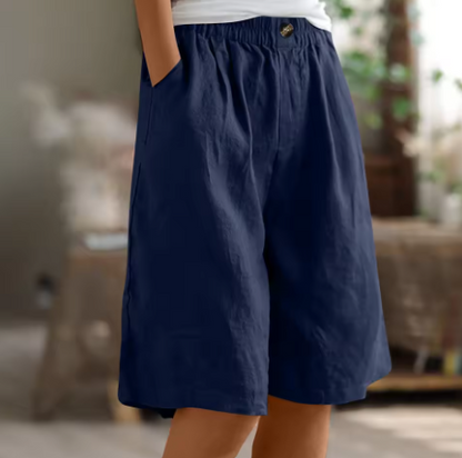 Women’s Summer Loose Fit Bermuda Shorts | Wide Leg