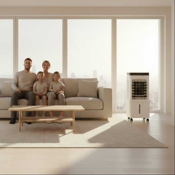 3-in-1 Air Cooler – Fan and Humidifier Combined
