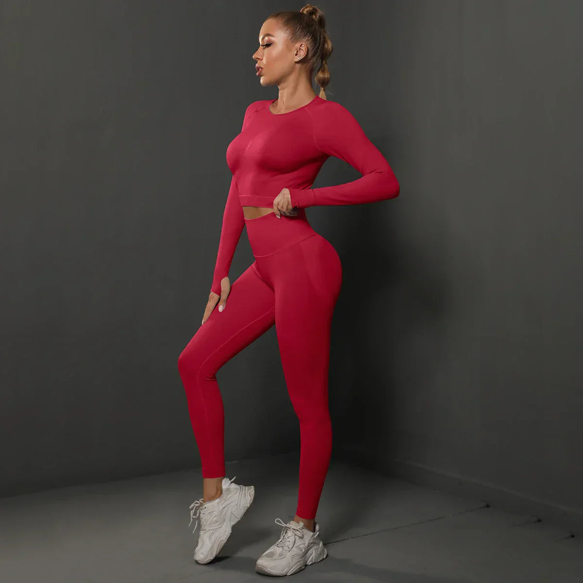 Women's Sporty Jogging Suit | Two-Piece Set