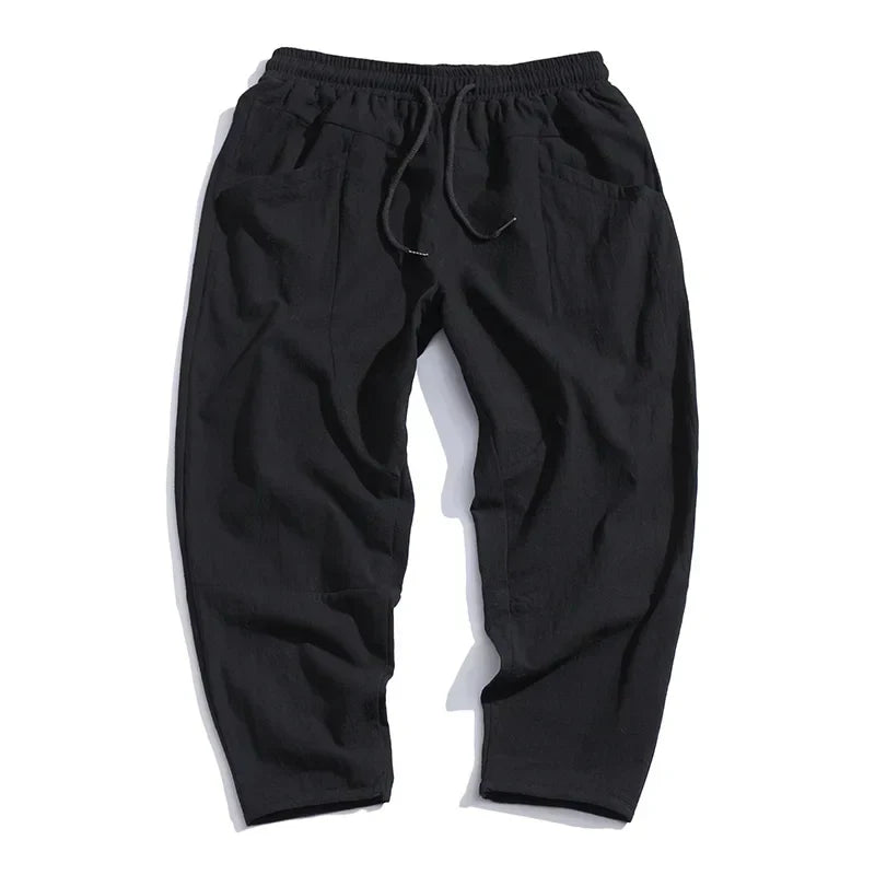 Men’s Casual Cropped Trousers | Relaxed Fit