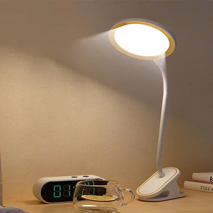 LED Touch Table Lamp | Battery Operated & Natural Light | 4000K Color Temperature | Modern Plastic Design