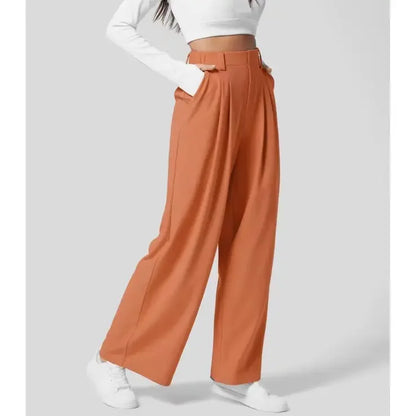 Women's Wide Leg Summer Pants | High Waisted