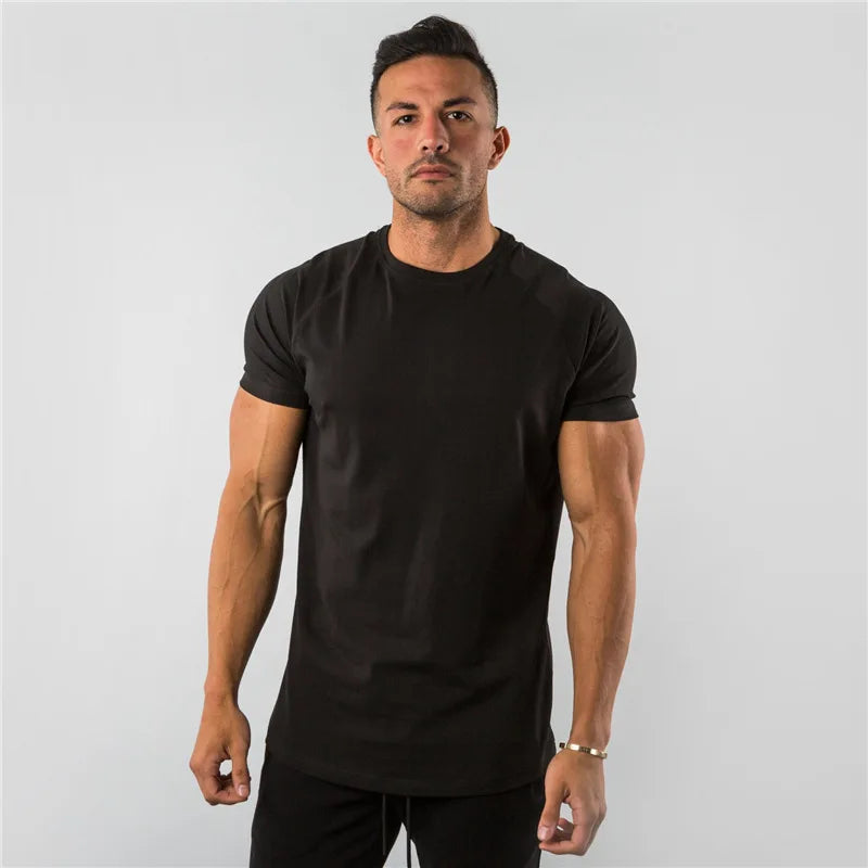 Men's Slim Fit Gym T-Shirt | Short Sleeve