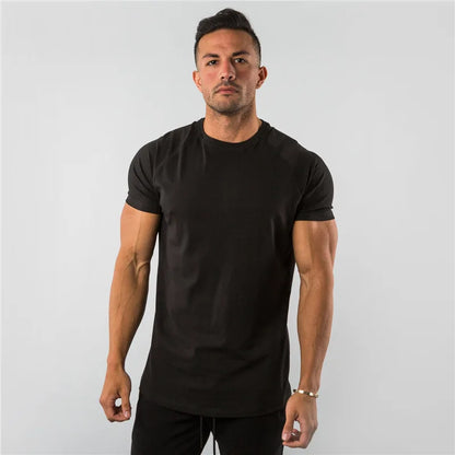 Men's Slim Fit Gym T-Shirt | Short Sleeve