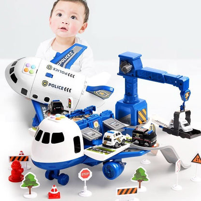 Adventure AirPlay Set with Airplane and Vehicles for Creative Kids