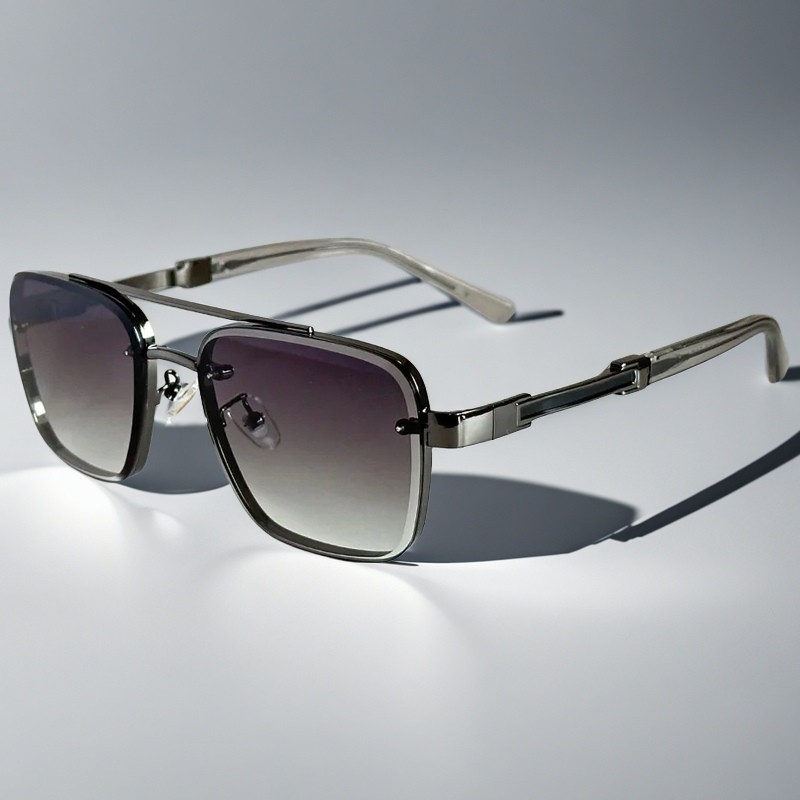 Men's Summer Gradient Sunglasses | Square Frame