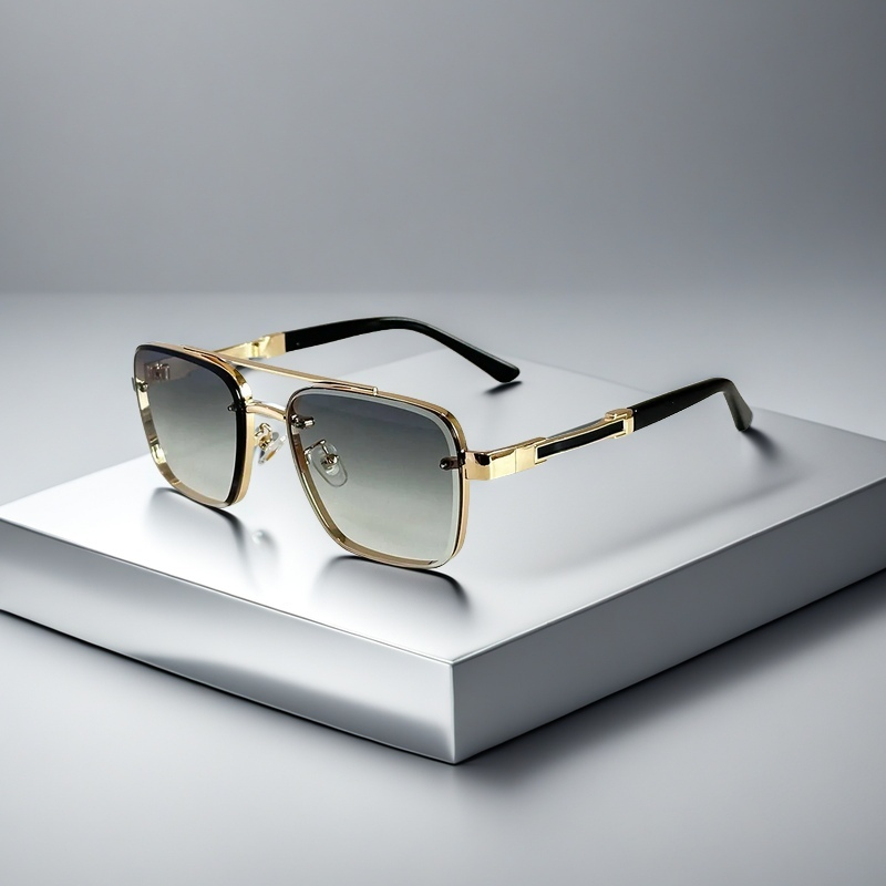 Men's Summer Gradient Sunglasses | Square Frame