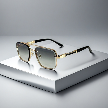 Men's Summer Gradient Sunglasses | Square Frame