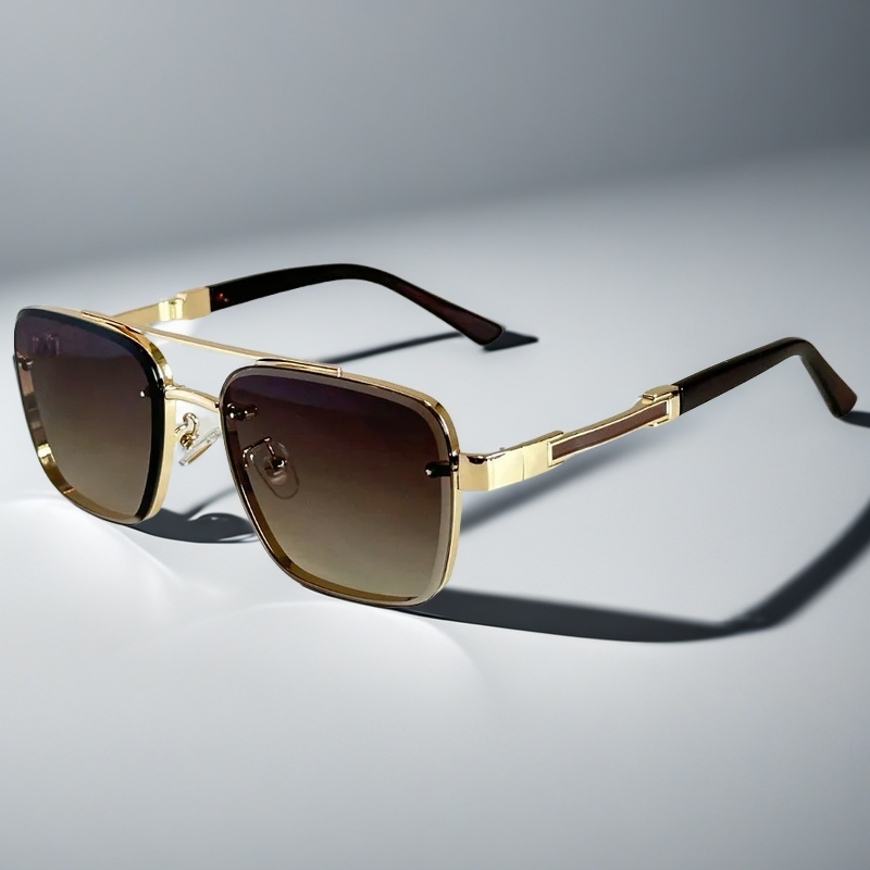Men's Summer Gradient Sunglasses | Square Frame