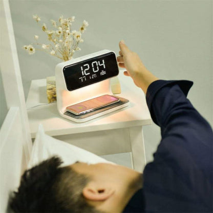 Clear LCD Alarm Clock with Dimming Function