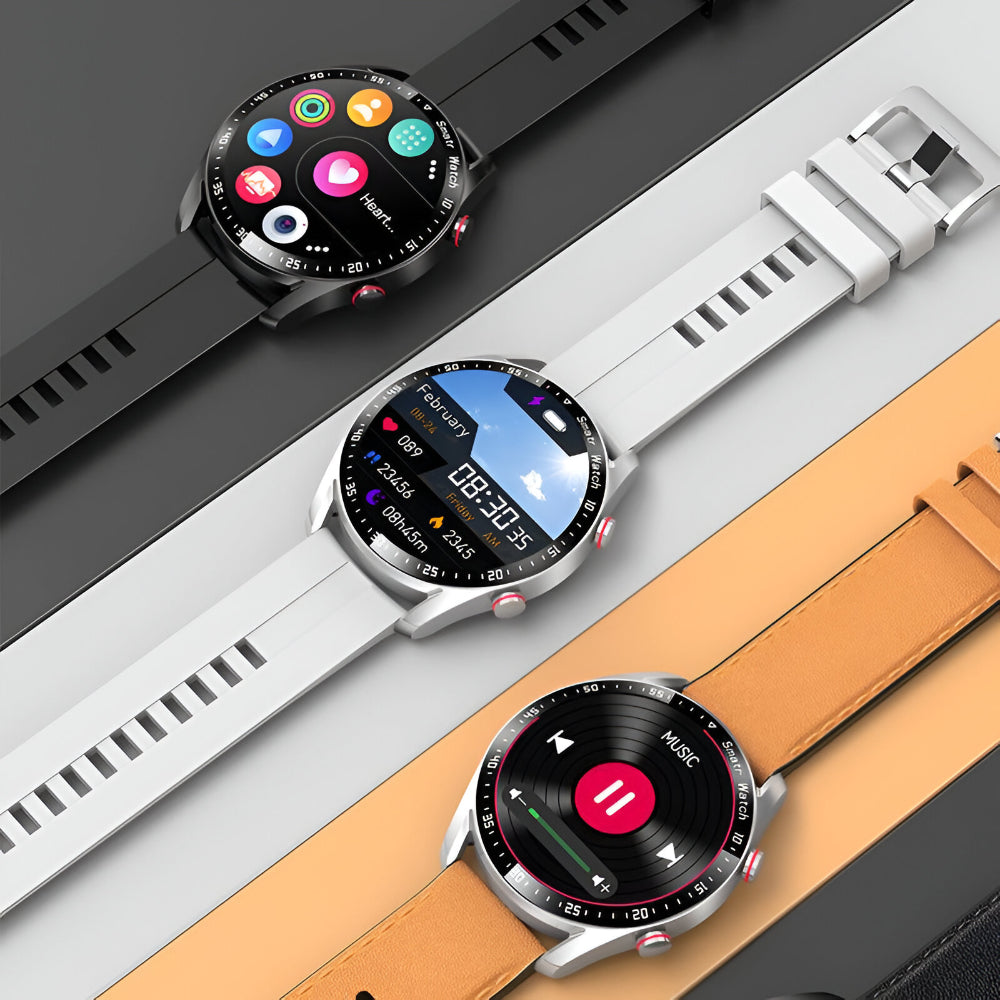 Touchscreen Bluetooth Waterproof Fitness Smartwatch
