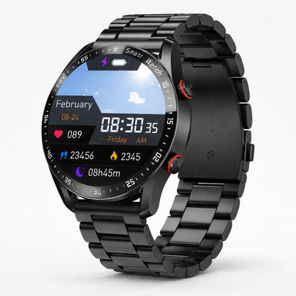 Touchscreen Bluetooth Waterproof Fitness Smartwatch