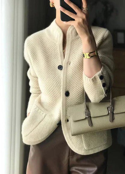 Women's Cozy Button-Up Cardigan | with Button Cuffs