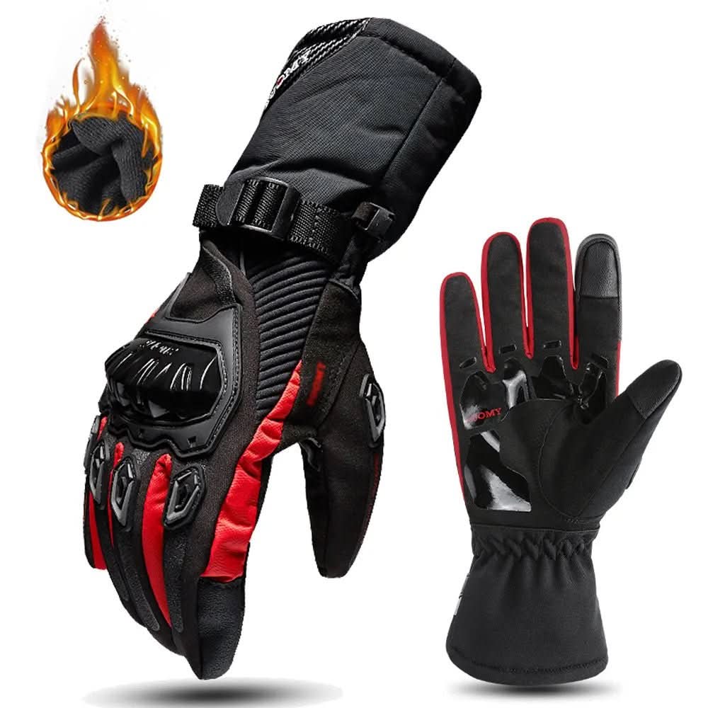 Waterproof Insulated Motorcycle Gloves for Winter Rides