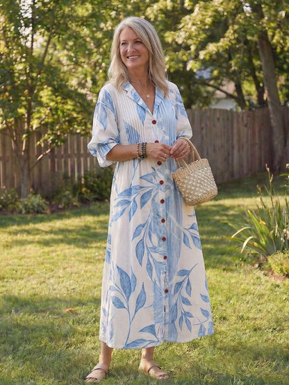 Women's Boho Summer Maxi Dress | Floral Print