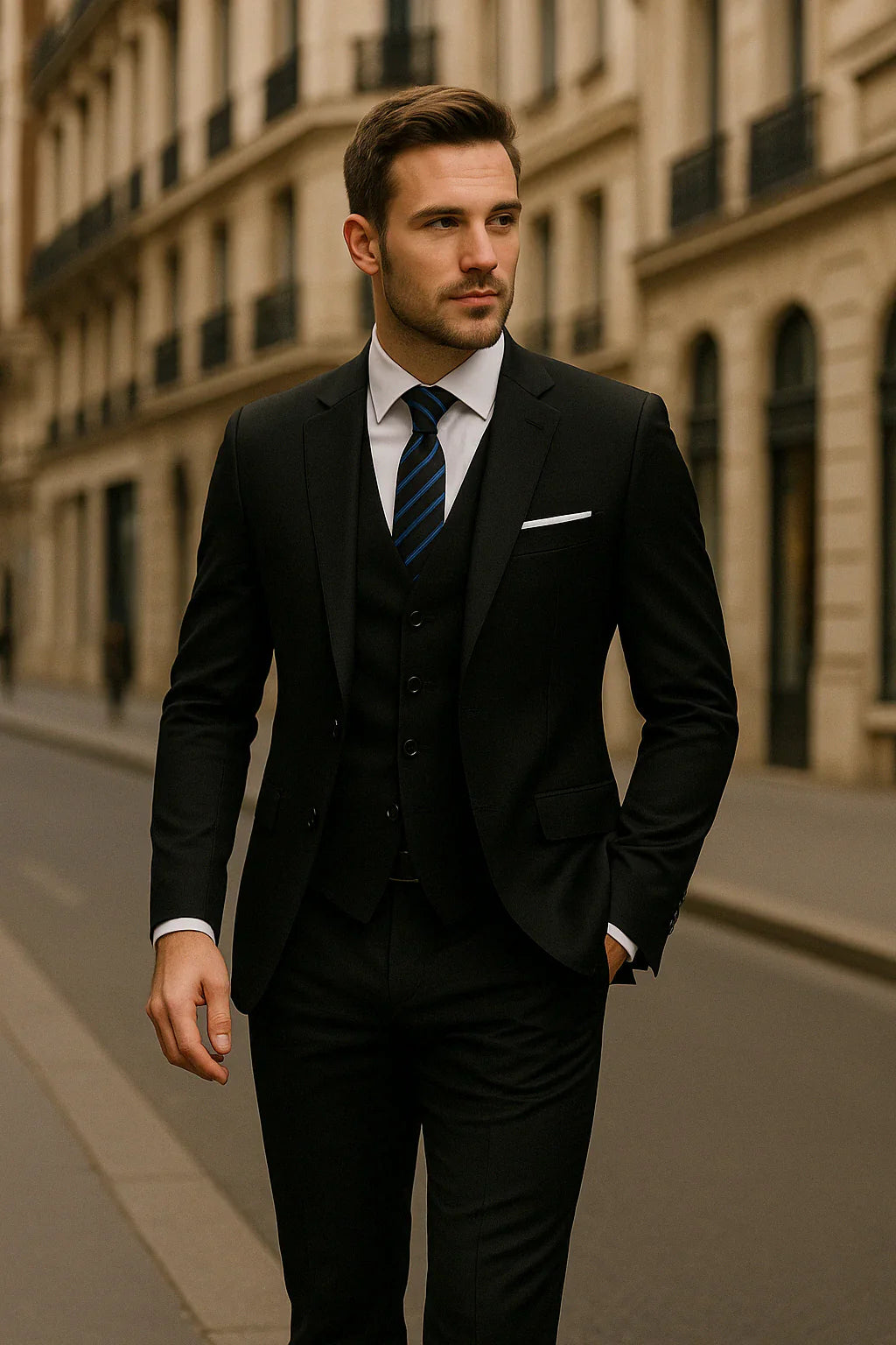 Men's Three-Piece Suit | Business