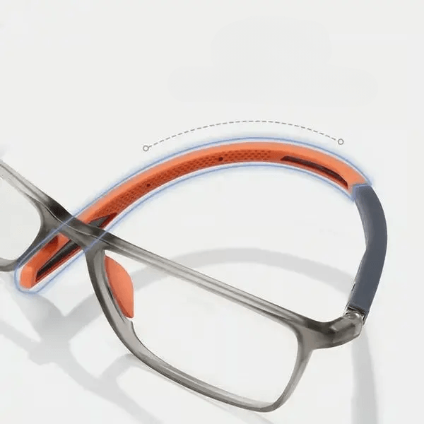 Ultra-Lightweight Titanium Glasses – Blue Light Blocking, Flexible Design for Sports and Daily Wear